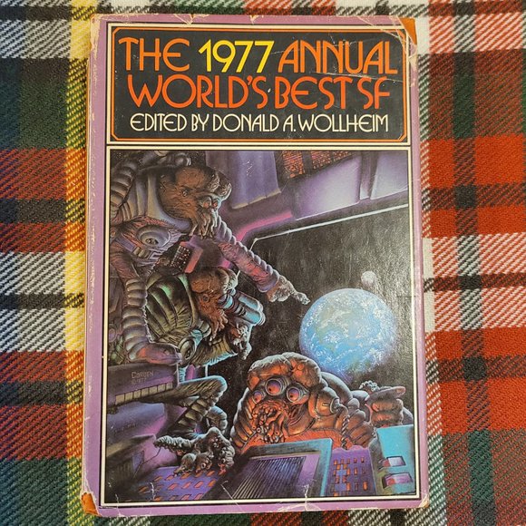 The 1977 Annual Worlds Best SF (Donald A Wollheim, Ed.), Hardcover book sci-fi - Picture 1 of 8